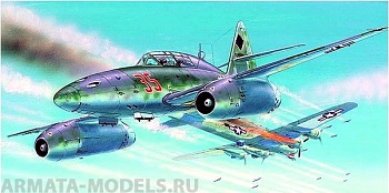 0834SM Самолёт  Messerschmitt Me 262 B-1a/U1 (1:72)