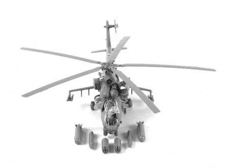 7293ПН Вертолёт Ми-24 В/ВП Крокодил Звезда