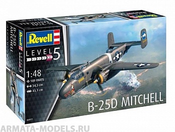 04977RE Американский бомбардировщик B-25D Митчелл