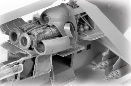 7273ПН Советский ударный вертолёт Ми-24А Звезда