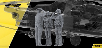 AM48307 Вертолетчики Ми-28 'Успешное задание'