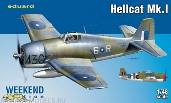 8435 Самолёт Hellcat Mk.I  (Eduard) 1/48