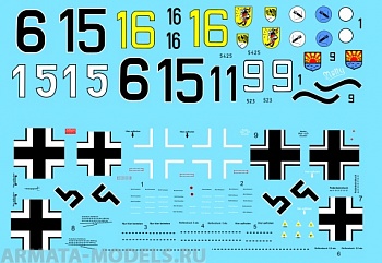 72052CD Декаль Fw-190 A3 Jg 5 1/72