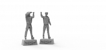 48123-2-1TMP ТЕХНИКИ ВКС РФ (ЗИМНЯЯ ФОРМА) НАБОР №17-2 (2шт)