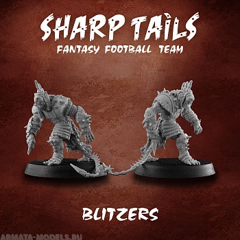 SB-RB1 Декоративная фигурка из пластика Ratman Blitzers (x2)